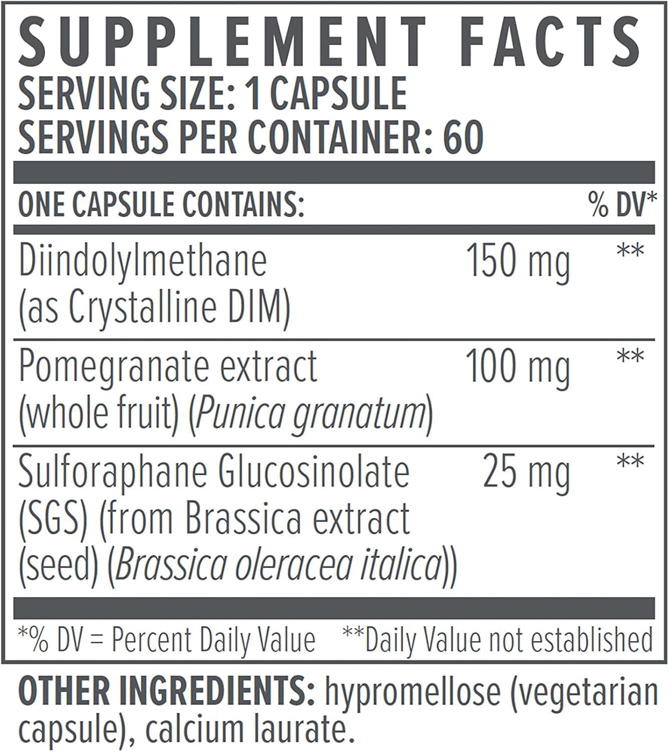 Biote Nutraceuticals - DIM SGS + - Hormone + Detox (60 Capsules)